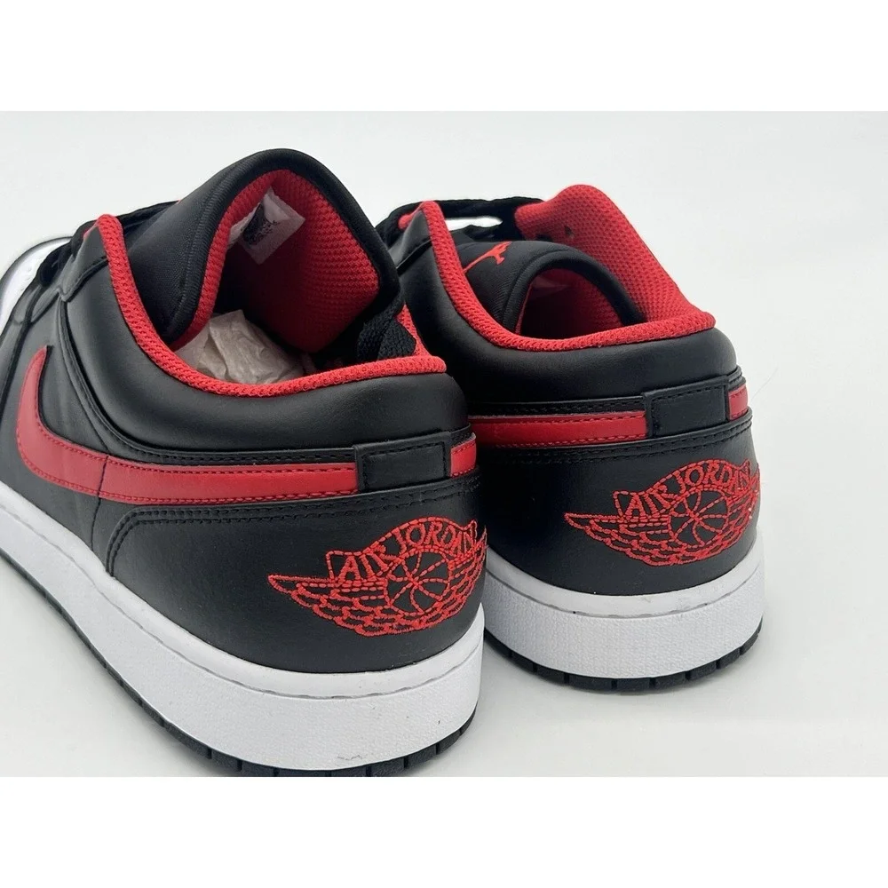 Size 11 - Jordan 1 Low White Toe 2022 553558-063 *COMPLETE BOX* New!